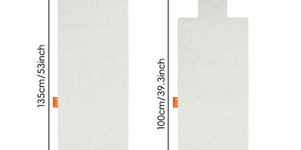 USB-Powered Heated Seat Cushion and Throw Blanket, Soft Flannel Fleece, Fast Heating with 3 Temperature Settings, Portable for Home, Office, Outdoor Use (135×45cm)
