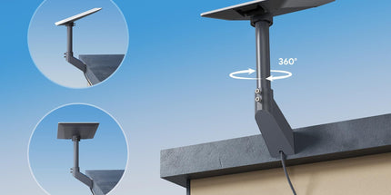 EDUP LOVE Starlink V5 Wall Mount, 360° Adjustable Bracket for Starlink Mini, Mini 4X, Gen 5, Heavy-Duty Carbon Steel Outdoor Wall Mount Kit for Stable Signal Connection, Weatherproof Antenna Holder for Eaves and Coastal Homes (Grey) Tyack eCommerce Solutions