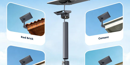 EDUP LOVE Starlink V5 Wall Mount, 360° Adjustable Bracket for Starlink Mini, Mini 4X, Gen 5, Heavy-Duty Carbon Steel Outdoor Wall Mount Kit for Stable Signal Connection, Weatherproof Antenna Holder for Eaves and Coastal Homes (Grey) Tyack eCommerce Solutions