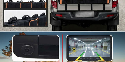 Heavy-Duty Pickup Tailgate Bike Pad with Cushion Layer, Scratch-Proof Protective Cover for Outdoor Cycling Adventures, Secure Fit for 1, 4, or 5 Bikes, Reflective Trim for Safety, Easy Access Handle and Camera Cutout, Ideal for Road Trips and Weekend Ridi Tyack eCommerce Solutions