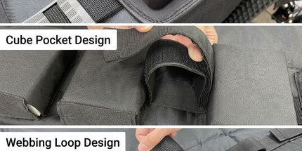 Heavy-Duty Pickup Tailgate Bike Pad with Cushion Layer, Scratch-Proof Protective Cover for Outdoor Cycling Adventures, Secure Fit for 1, 4, or 5 Bikes, Reflective Trim for Safety, Easy Access Handle and Camera Cutout, Ideal for Road Trips and Weekend Ridi Tyack eCommerce Solutions