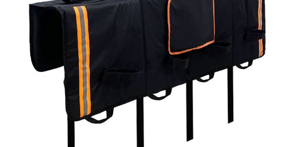 Heavy-Duty Pickup Tailgate Bike Pad with Cushion Layer, Scratch-Proof Protective Cover for Outdoor Cycling Adventures, Secure Fit for 1, 4, or 5 Bikes, Reflective Trim for Safety, Easy Access Handle and Camera Cutout, Ideal for Road Trips and Weekend Ridi Tyack eCommerce Solutions