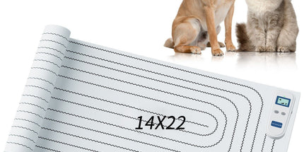 Static Pet Training Mat with Rechargeable Magnetic Controller for Cats and Dogs – Waterproof, Flexible, and Washable Indoor Deterrent Pad for Sofa, Bed, Couch, Kitchen Counter, and Doorway Area Restriction Training (20*48in) Tyack eCommerce Solutions