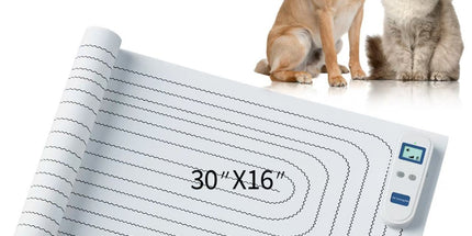 Static Pet Training Mat with Rechargeable Magnetic Controller for Cats and Dogs – Waterproof, Flexible, and Washable Indoor Deterrent Pad for Sofa, Bed, Couch, Kitchen Counter, and Doorway Area Restriction Training (20*48in) Tyack eCommerce Solutions