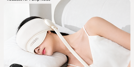 Head and Eye Wraparound Massager with Adjustable Strap and Handheld Controller for Home Relaxation, Daily Unwinding, and Travel Comfort (Beige) Tyack eCommerce Solutions