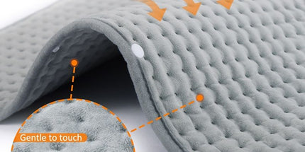 Electric Heating Pad with Digital Thermostat, Soft Flannel Heat Wrap for Shoulder Neck Back Abdomen Legs, Adjustable Temperature and Timer for Home Relaxation and Muscle Comfort (50*100cm)
