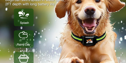 Wireless Dog Fence & Training System with 2.4GHz Remote Control, Adjustable Static Stimulation, Vibration and Beep Modes for 3 Pets, Waterproof Collar Receiver for Outdoor Yard Containment and Obedience Training (Black) Tyack eCommerce Solutions