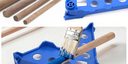 7-in-1 Painter's Support Stand Tool for Doors Cabinets Trim and Small Painting Projects, Heavy Duty Stackable Painting Rack for Brushes Rollers and Sprayers (12PCS) Tyack eCommerce Solutions