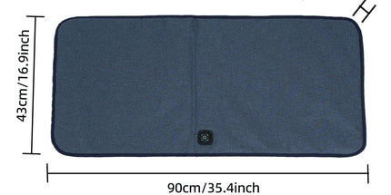 USB-Powered Heated Seat Cushion for Office, Home, Car, and Outdoor Use – Portable, Foldable, 3-Temperature Heating Pad with Anti-Slip Backing, Ideal for Winter Warmth (43×90cm)