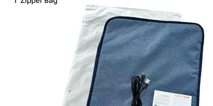 USB-Powered Heated Seat Cushion for Office, Home, Car, and Outdoor Use – Portable, Foldable, 3-Temperature Heating Pad with Anti-Slip Backing, Ideal for Winter Warmth (43×90cm)