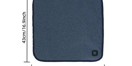 USB-Powered Heated Seat Cushion for Office, Home, Car, and Outdoor Use – Portable, Foldable, 3-Temperature Heating Pad with Anti-Slip Backing, Ideal for Winter Warmth (43×90cm)