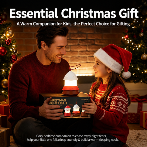 White Christmas Music LED Lantern