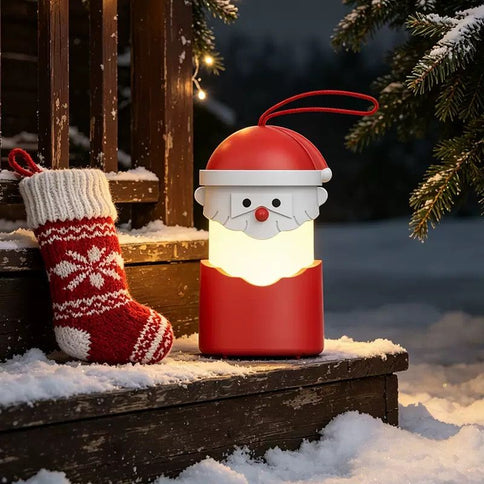 White Christmas Music LED Lantern