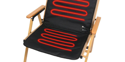 USB-Powered Heated Seat Cushion with Adjustable Temperature, Waterproof Oxford Fabric, Non-Slip Bottom for Office, Home, Outdoor Folding Chairs, Winter Warmth Solution (43×90cm)