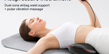 Smart EMS Lumbar Massager with Heat, Airbag Traction and Pulse Modes for Home Relaxation, Muscle Relief and Daily Back Comfort (LCD Hand Control Model) Tyack eCommerce Solutions