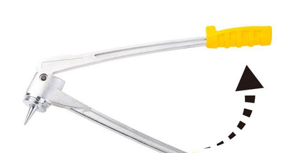 Manual Copper Tube Expander with Lever Design for Refrigeration Pipe Flaring and Connection, Multi-Size Expander Heads for HVAC Installation and Repair Work (Silver) Tyack eCommerce Solutions