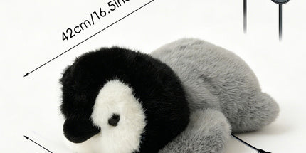 Keep cozy and warm with this adorable penguin-shaped heated plush toy, perfect for relaxing at home, reading, or as a thoughtful gift for any occasion.
