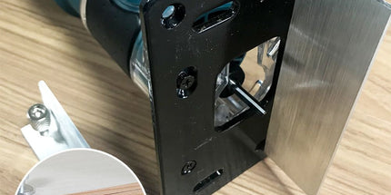 Multifunctional Aluminum Router Base Slotting Jig for Woodworking, Adjustable Trimming Machine Base with Scale for Furniture Making, Cabinet Installation, Hidden Connector Grooving and Hardware Pre-installation (2-in-1 Invisible Connector Slotting Tool, S Tyack eCommerce Solutions