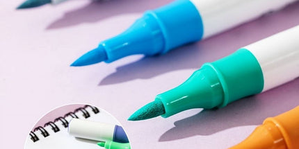Deli Quick Drying Acrylic Paint Markers Paint Pens Set for Wood, Rock, Canvas, Pens,12 Colors Tyack eCommerce Solutions