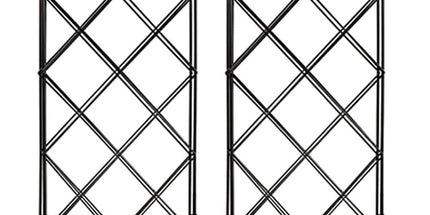 Durable Iron Garden Trellis Black Climbing Stand for Plants 2Pcs Tyack eCommerce Solutions