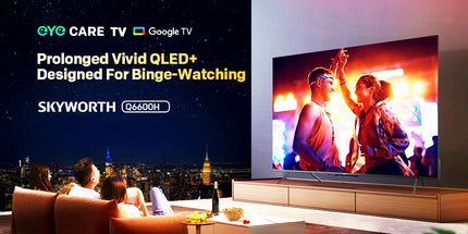 SKYWORTH Q6600H 60" - QLED+ 4K Smart Google TV, Gen 5 Quantum Dot, 120Hz Refresh Rate, AI-Powered Picture, Dolby Audio DBX-tv Audio, Voice Control, Screen Casting, HDR, Eco-Friendly Design Tyack eCommerce Solutions
