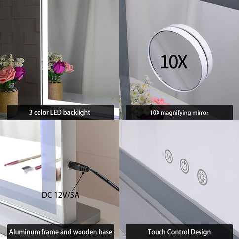 71×57 cm 10x Magnification Mirror