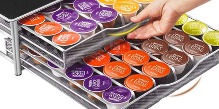 CARLA HOME K-Cup Coffee Pod Drawer for 72 Coffee Pods Storage for Home Kitchen Counter Organizer