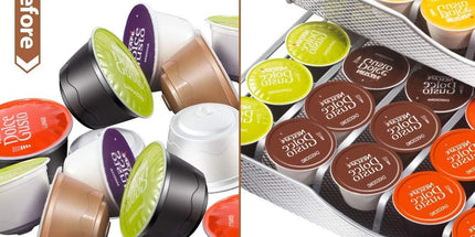 CARLA HOME K-Cup Coffee Pod Drawer for 72 Coffee Pods Storage for Home Kitchen Counter Organizer