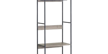 CARLA HOME Freestanding Clothes Rack with Shelves - Grey - 175 cm - Clothing Rack Tyack eCommerce Solutions