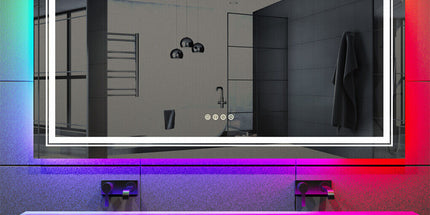 1510x780mm LED Bathroom Mirror Anti-fog Illuminated