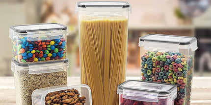 28-Piece Airtight Kitchen Pantry Storage Containers with Lids