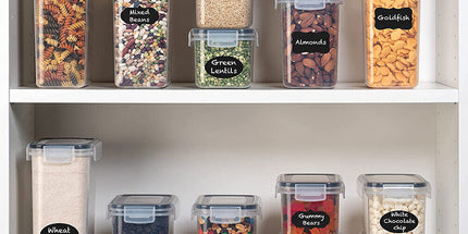 28-Piece Airtight Kitchen Pantry Storage Containers with Lids