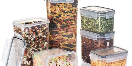 28-Piece Airtight Kitchen Pantry Storage Containers with Lids