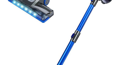 Enigma V8 22.2v Cordless Stick Vacuum Cleaner Blue + Toolkit
