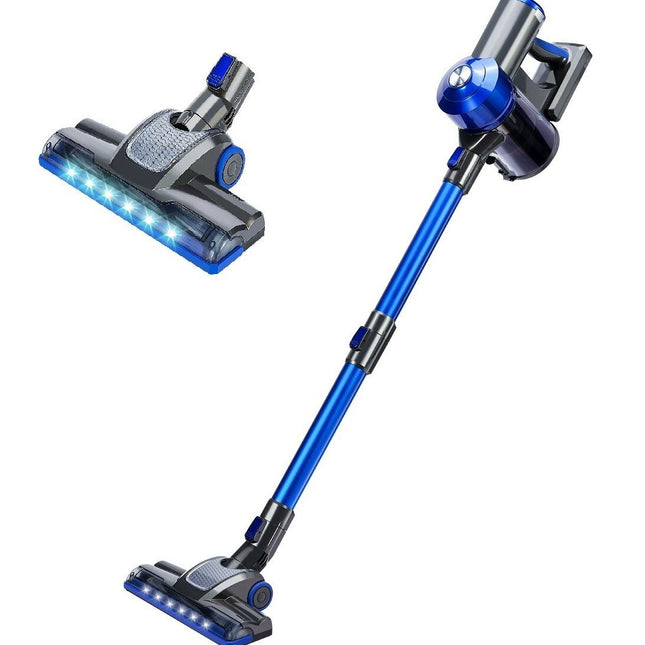 Enigma V8 22.2v Cordless Stick Vacuum Cleaner Blue + Toolkit