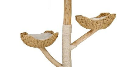 Cat Tree Tower Condo Scratcher Bed Sisal Plush Toy Ball