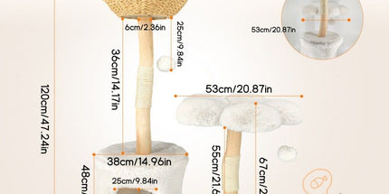 Cat Tree Condo Activity Center Sisal Scratcher Tower
