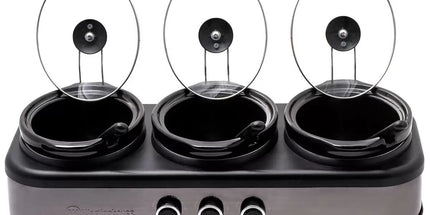 Westinghouse Slow Cooker Ceramic Pots 3 x 2.5L