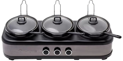 Westinghouse Slow Cooker Ceramic Pots 3 x 2.5L