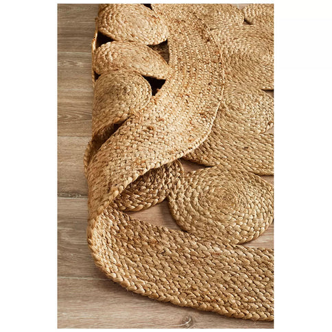 Atrium pilu natural rug 200 x 200cm