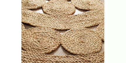 Atrium pilu natural rug 200 x 200cm