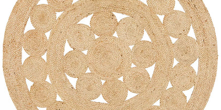 Atrium pilu natural rug 200 x 200cm