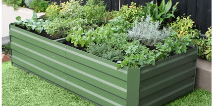 Large Garden Bed 180 x 90 x 45cm Eucalyptus