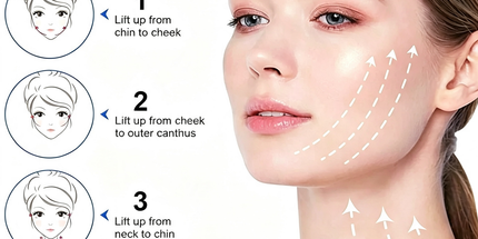 Rejuvenation Massager Neck Anti Wrinkle Face Beauty Device Skin Lifting Tighten Black