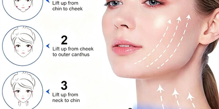 Rejuvenation Massager Neck Anti Wrinkle Face Beauty Device Skin Lifting Tighten Red
