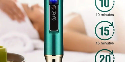 12 Levels Electric Cupping Massager Vacuum Suction GuaSha Anti Cellulite Beauty GREEN