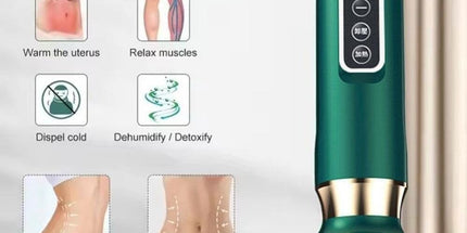 12 Levels Electric Cupping Massager Vacuum Suction GuaSha Anti Cellulite Beauty GREEN