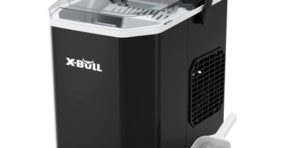 X-BULL Ice Maker Machine Commercial Portable  Ice Cube 2.2L Home Bar Benchtop Black