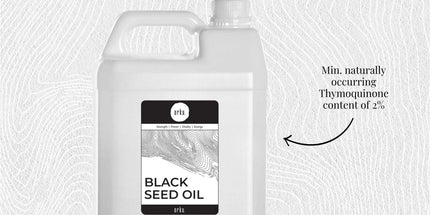 Orku 5L Black Seed Oil Pure Pure Cold Pressed 100% Ethiopian Nigella Sativa Cumin