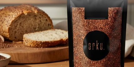 Orku 20Kg Organic Brown Linseed Flaxseed Whole Grain Non GMO Bulk